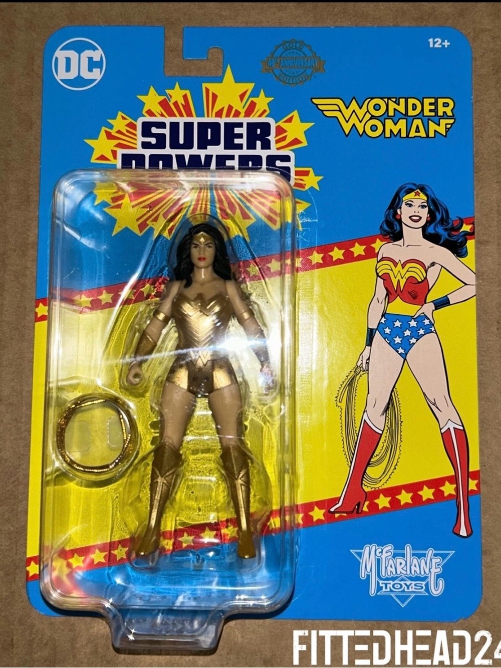Wonder Woman ( Gold Edition ) Super Powers McFarlane 2024 Action Figure 4.5”
